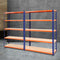 Heavy Duty 4 Tier Storage Rack 120x40x180cm Steel Garage Shelving Unit Black