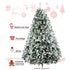 Jingle Jollys Christmas Tree 1.8M Xmas Trees Decorations Snowy 758 Tips