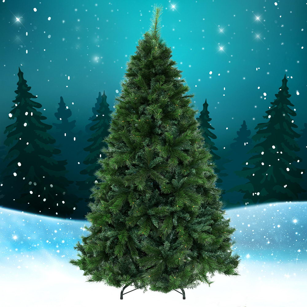 Christmas Tree 1.8M Xmas Tree Decorations Pine Needles 1024 Tips