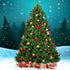 Jingle Jollys Christmas Tree 2.4M Xmas Tree Decorations Green 1500 Tips