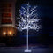 1.5M Solar LED Christmas Tree 304 White Lights Indoor Outdoor Decor