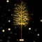 2.1M Solar LED Christmas Tree 480 Warm White Lights Indoor Outdoor