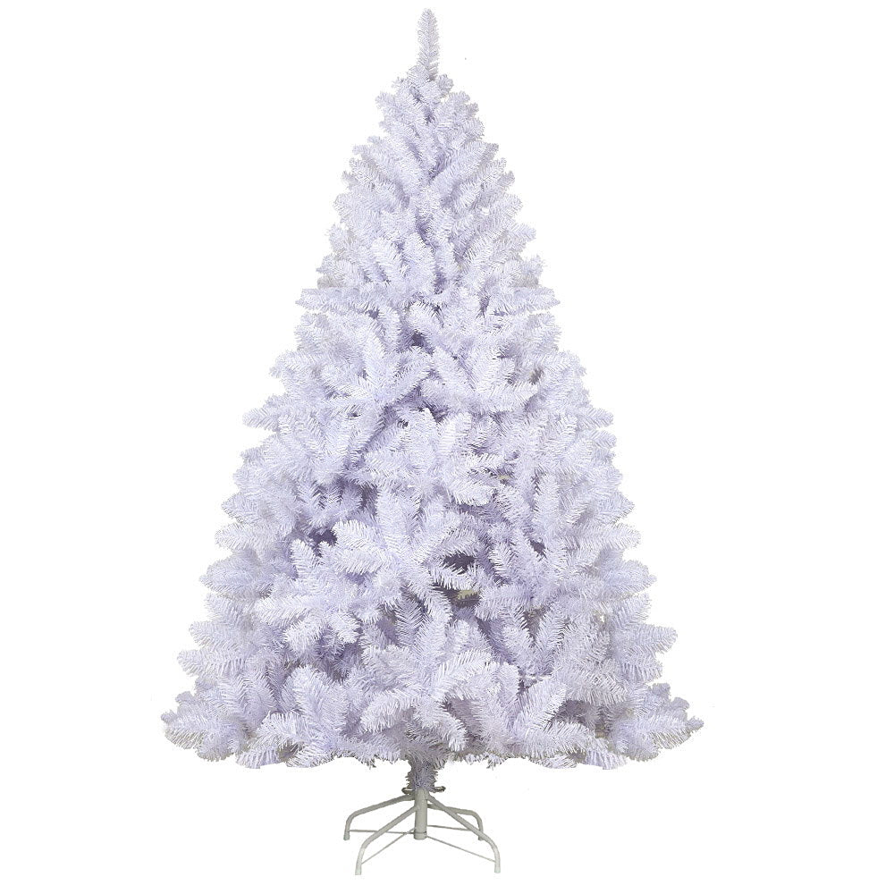 Christmas Tree 2.1m 1000 White Tips Xmas Tree Decorations