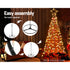 2.1M Christmas Tree LED Solar Warm Jingle Jollys