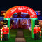 Jingle Jollys Christmas Inflatable Archwary Nutcracker 3M Illuminated Decorations