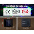 12.5M Christmas Lights Solar Icicle String Light Multi Colour Jingle Jollys