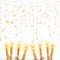 12.5M Christmas Lights Solar Icicle String Light Warm White Jingle Jollys