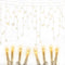 20M Christmas Lights Icicle Light 800 LED Warm White Decor Jingle Jollys