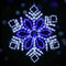 0.82M LED Christmas Snow Motif Light 304 Multi Colour Indoor Outdoor