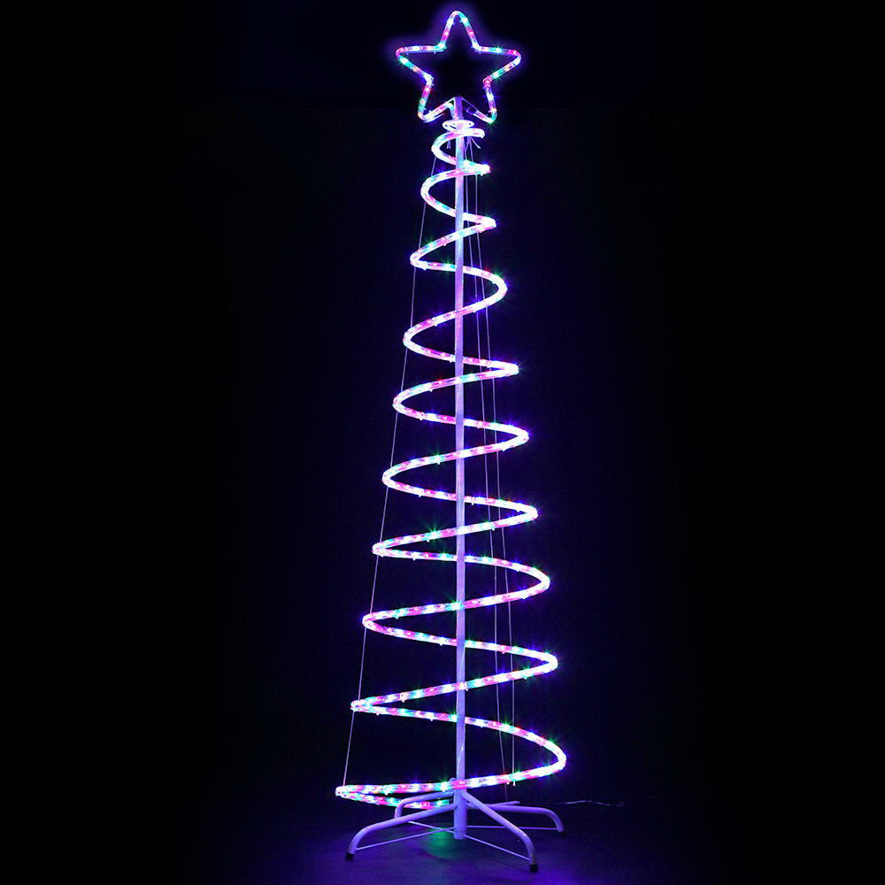 1.88M Christmas Lights Tree 288 LED Decorations Jingle Jollys