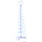 188cm LED Christmas Tree Spiral Rope Light Multi Colour Outdoor