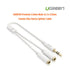 UGREEN Premium 3.5mm Male to 2 x 3.5mm Female Slim Stereo Splitter Cable (10739)