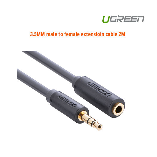 UGREEN 3.5MM male to female extensioin cable 2M 10784