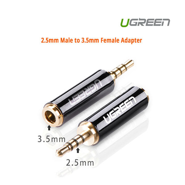 UGREEN 2.5mm Male to 3.5mm Female Adapter 20501