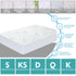 Terry Cotton Fully Fitted Waterproof Mattress Protector King Single Size