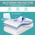 Fitted Waterproof Bed Mattress Protectors Covers King