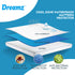 Mattress Protector Topper Polyester Cool Fitted Cover Waterproof Double