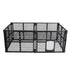 Pet Playpen Foldable Protable Dog Play Pens Plastic Garden Outdoor 6 Panels