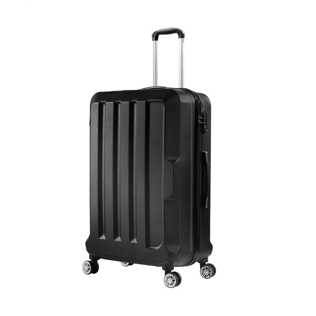 Slimbridge 20" Travel Luggage Lightweight Black 20 inch