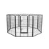 8 Panel Pet Dog Playpen Puppy Exercise Cage Enclosure Fence Cat Play Pen 24''