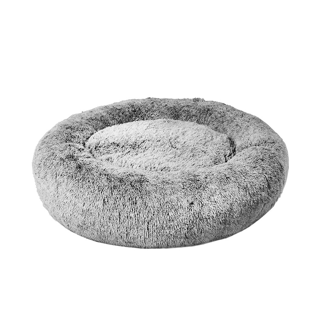 PaWz Pet Bed Memory Foam Dog Donut Charcoal Medium