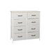 Storage Cabinet Tower Chest of Drawers Dresser Tallboy 8 Drawer Beige