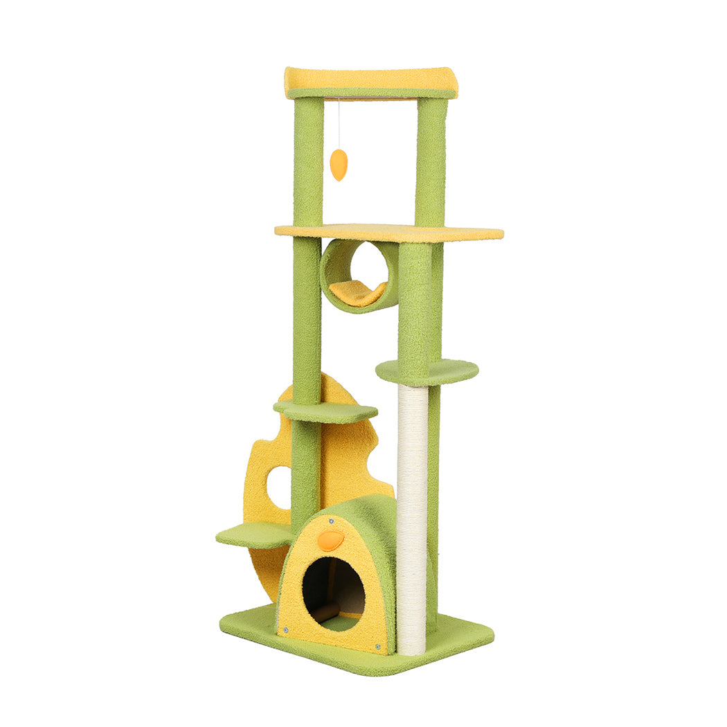 Cat Tree Kitten Furniture Condo Scratching Post Scratcher Multi-Level