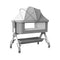 Baby Cot Bed Crib Portable Bassinet Safety Fence Adjustable Beside