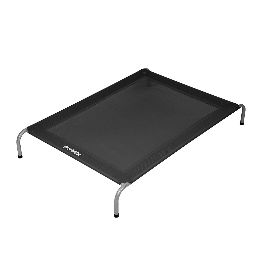 PaWz Elevated Trampoline Pet Bed Dog L Black Large