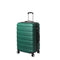 28" Luggage Suitcase Trolley Travel Packing Lock Hard Shell Green