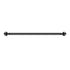 Marlow Steel Curtain Rod Quiet Rail Black