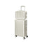 Luggage Suitcase Trolley Set Travel Lightweight 2pc 14"+20" White