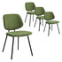 Levede 4x Dining Chairs Padded Seat Green