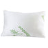 2x  Luxury Natural Memory Foam Bed Pillows Bamboo Fabric Cover 70x40cm