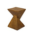 Side Table Terrazzo Geometric Shape Magnesia Stool Stone Style Top 32cm