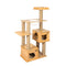 Cat Tree Scratching Post Scratcher Cats Tower Wood Condo Toys House 138cm