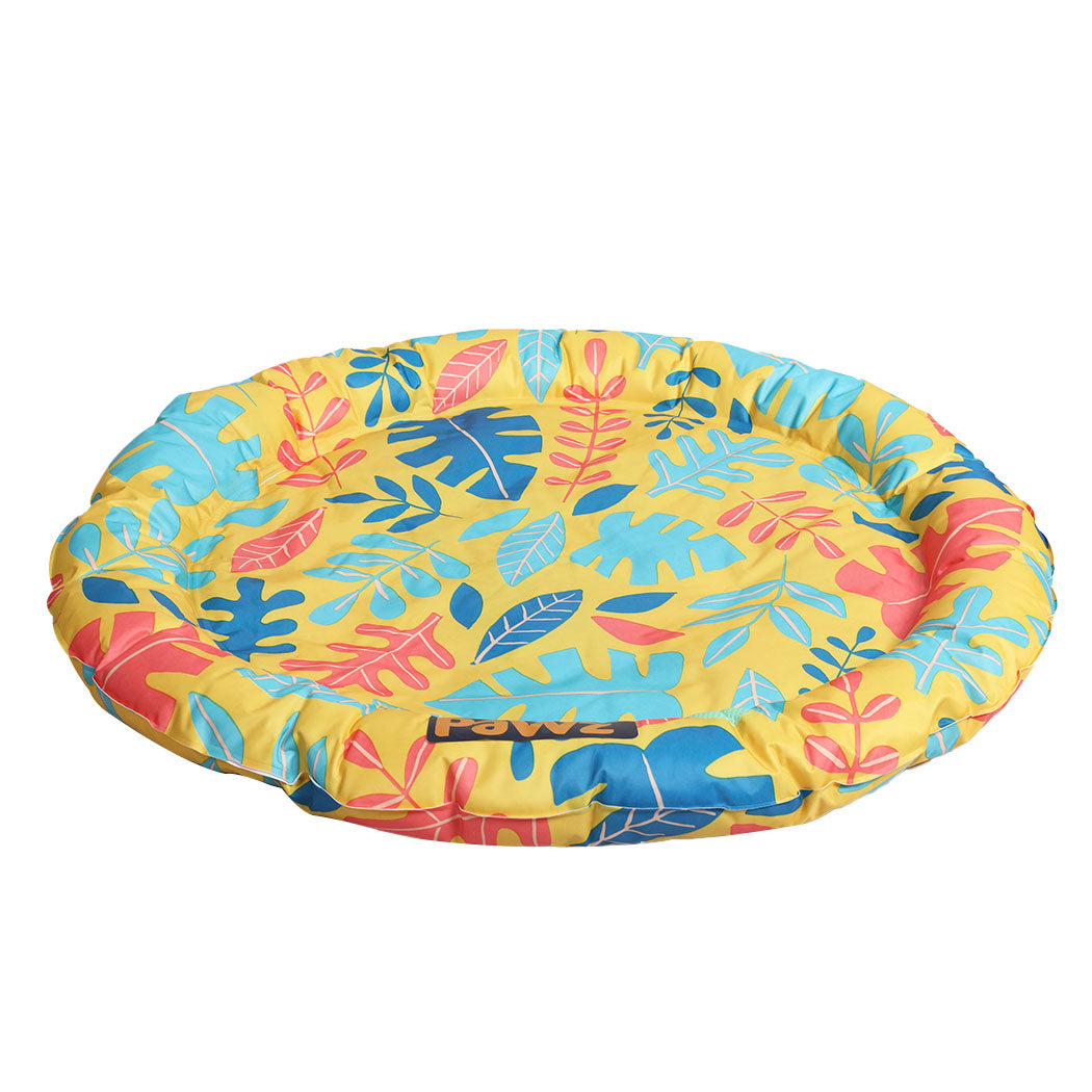 Pet Cool Gel Mat Cat Bed Dog Bolster Waterproof Self-cooling Pads Summer L