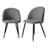 2x Dining Chairs Kitchen Cafe Lounge Chair Sofa Upholstered Padded Seat