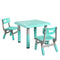 Kids Table and Chairs Children Furniture Toys Play Study Desk Set Green