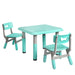 Kids Table and Chairs Children Furniture Toys Play Study Desk Set Green