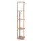 LED Floor Lamp with Storage Shelf 3 Tier Standing Reading Corner Light