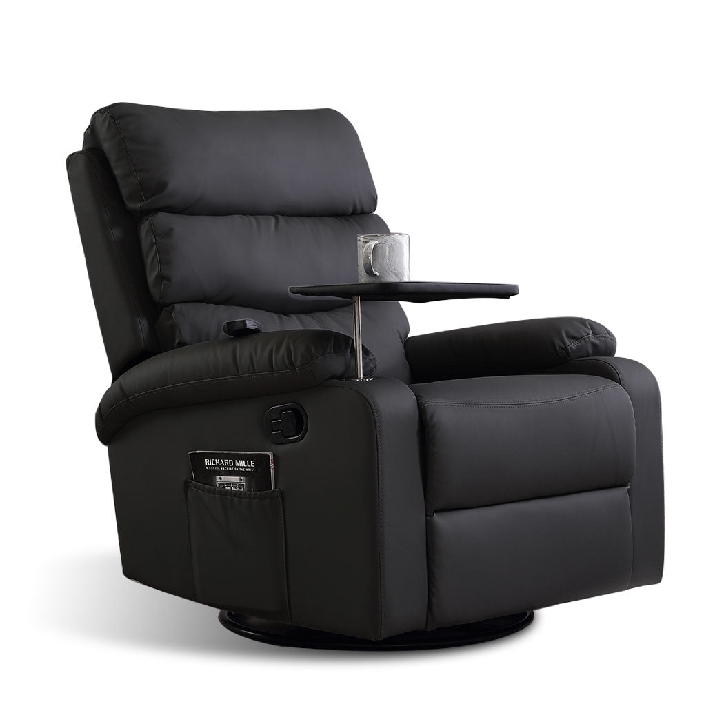 Massage Chair Recliner Chairs Heated Lounge Sofa Armchair 360 Swivel