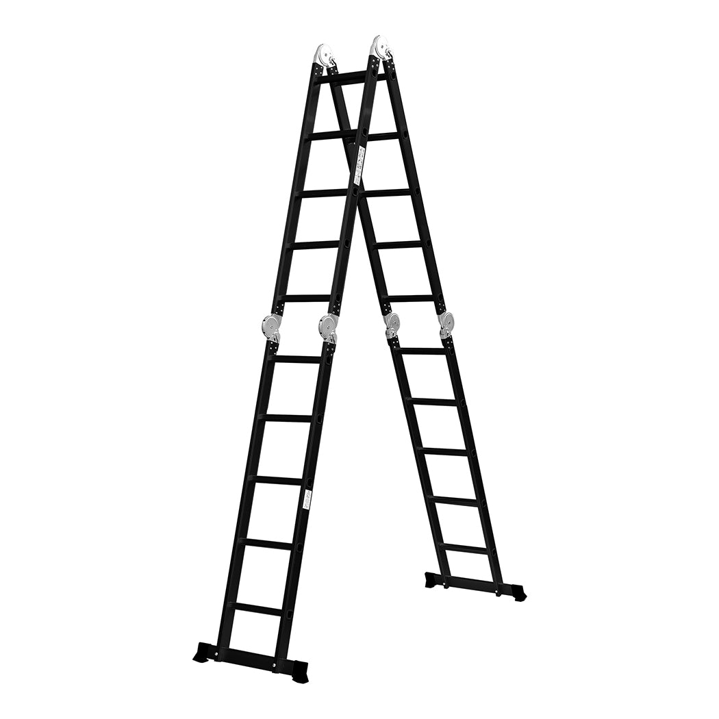 Multi Purpose Ladder Aluminium Folding Platform Extension Step 5.7M