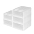 Large Storage Box Stackable Containers M 5PK Medium