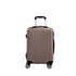 28" Luggage Suitcase Trolley Travel Packing Lock Hard Shell Coffee