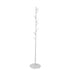 Clothes Stand Garment Coat Rack Metal Rail Portable Hanger Stand Organizer White