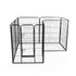 8 Panel Pet Dog Playpen Puppy Exercise Cage Enclosure Fence Cat Play Pen 24''