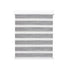 Blackout Zebra Roller Blind Curtains Double Window Sunshade 90x210 Grey