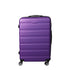 20" Luggage Suitcase Trolley Travel Packing Lock Hard Shell Purple