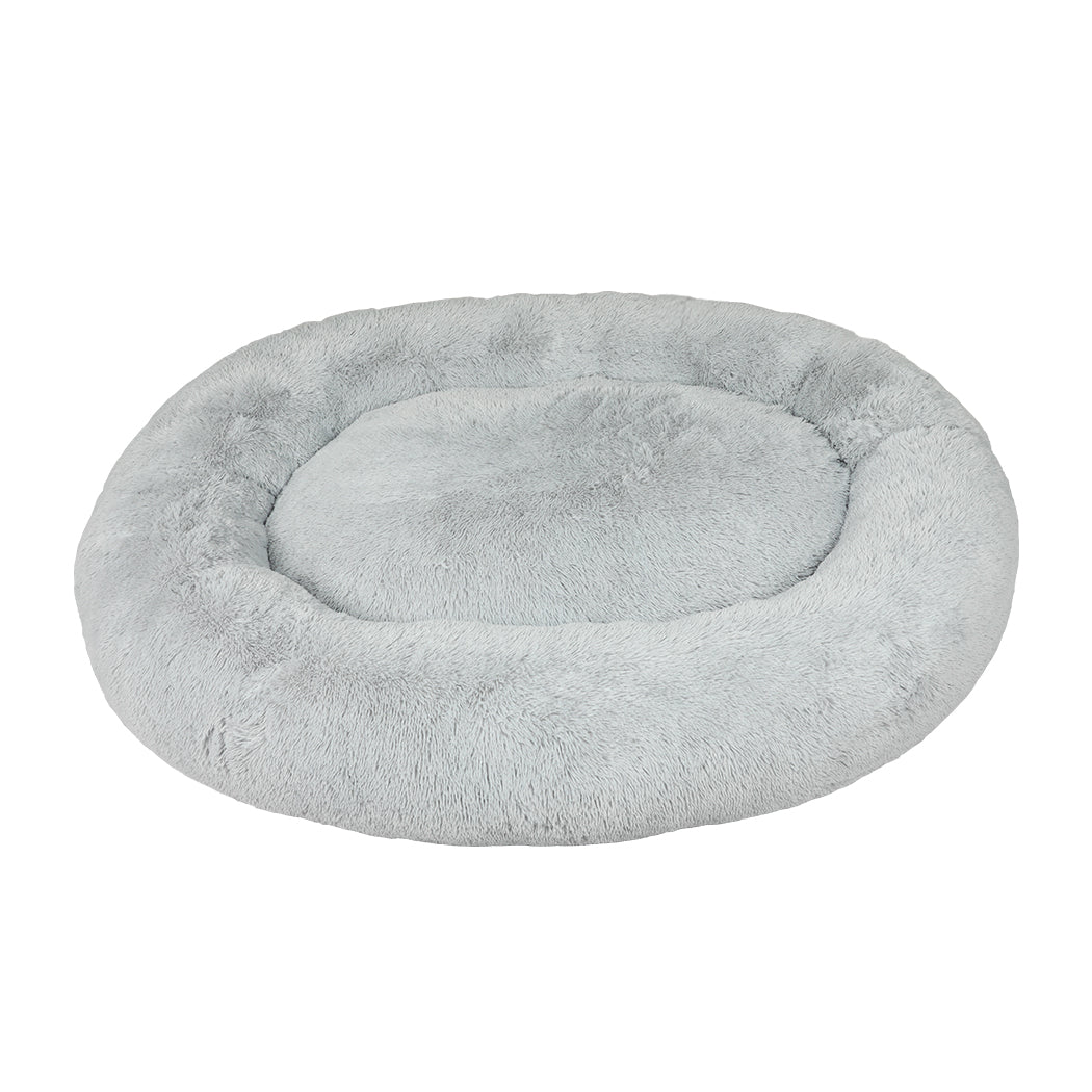 1.8m Human Size Pet Bed Fluffy Calming Washing Napping Mattress Grey